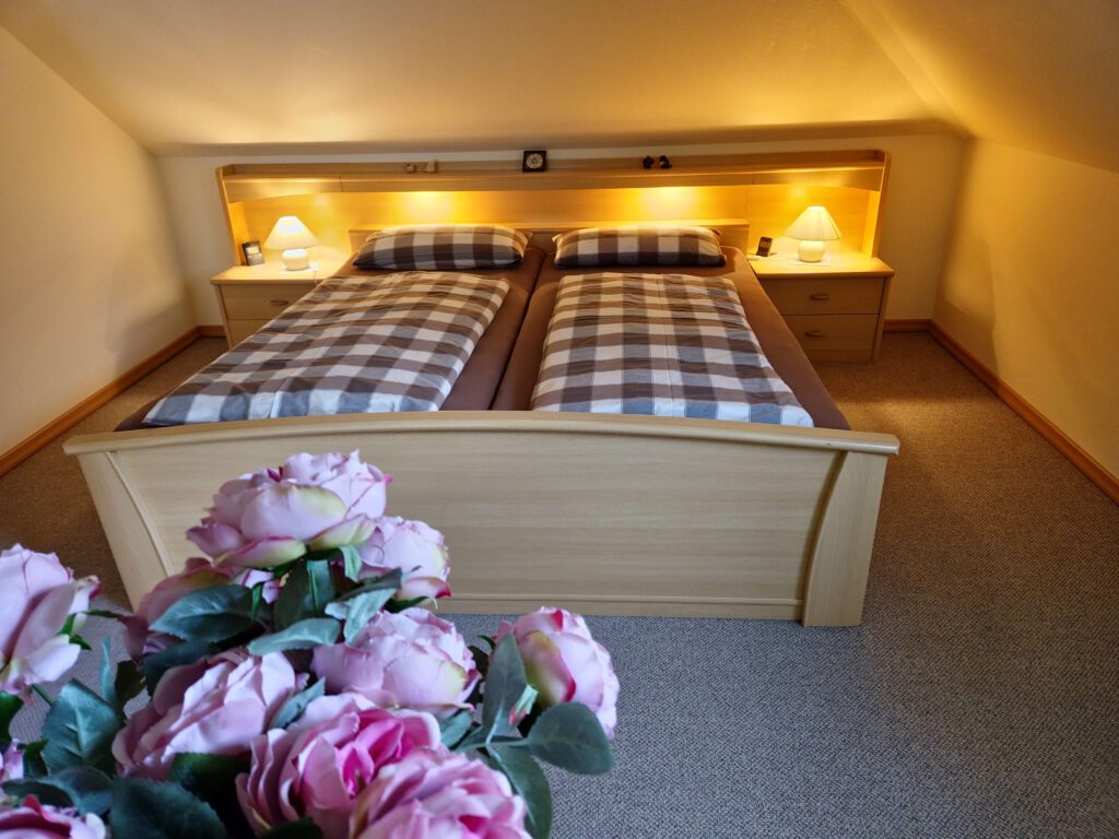 Schlafzimmer Fewo Bad Bramstedt